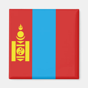 Mongolia Flag Magnet