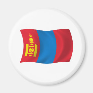 Mongolia Flag Magnet