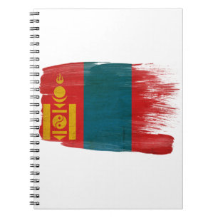 Mongolia Flag Notebook