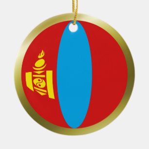 Mongolia Flag Ornament