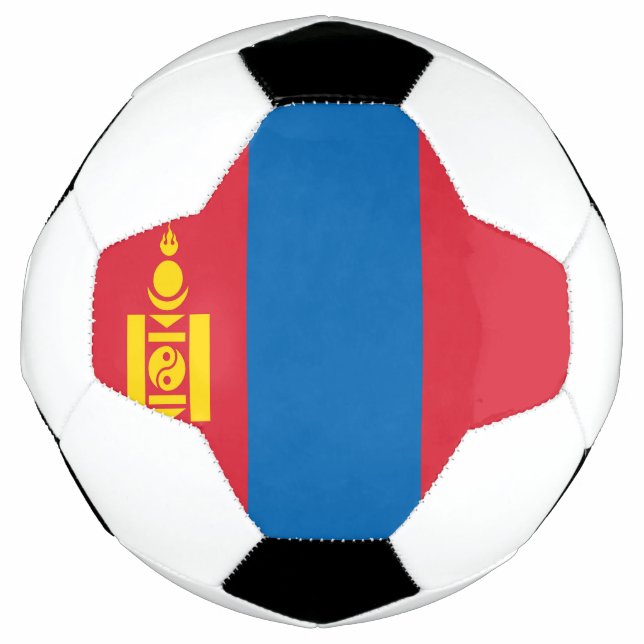 Mongolia flag soccer ball (Front)
