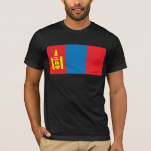 Mongolia Flag T-shirt