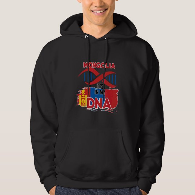 Mongolia In My Blood Hoodie (Front)