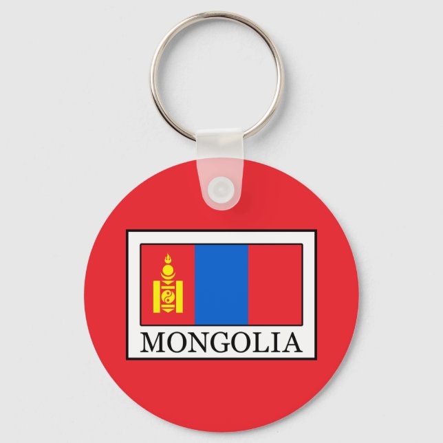 Mongolia Key Ring (Front)