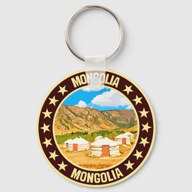 Mongolia                                           key ring (Front)