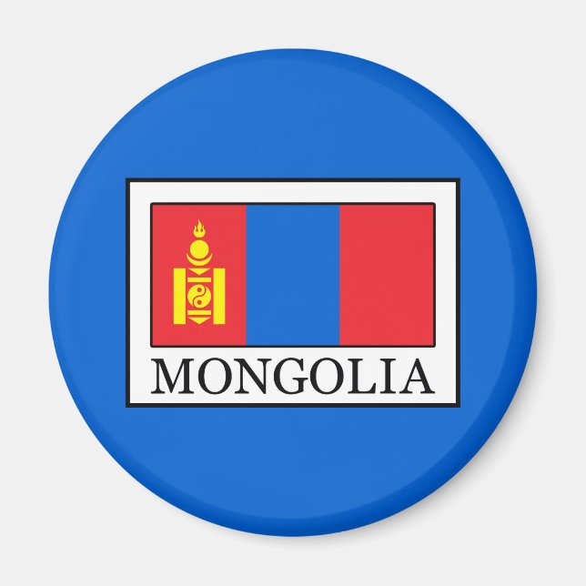 Mongolia Magnet (Front)