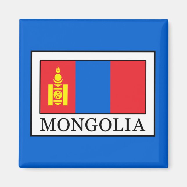 Mongolia Magnet (Front)