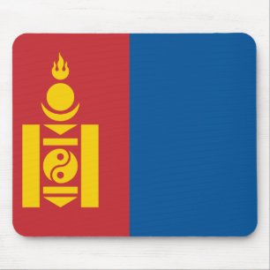 Mongolia (Mongolian) Flag Mouse Pad