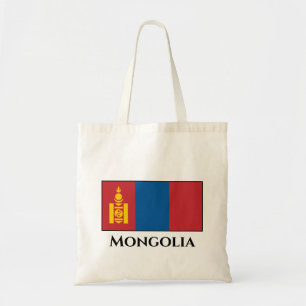 Mongolia (Mongolian) Flag Tote Bag