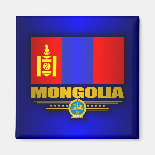 Mongolia Pride Magnet (Front)