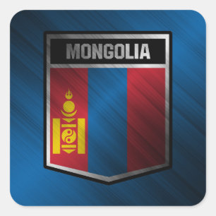 Mongolia Square Sticker
