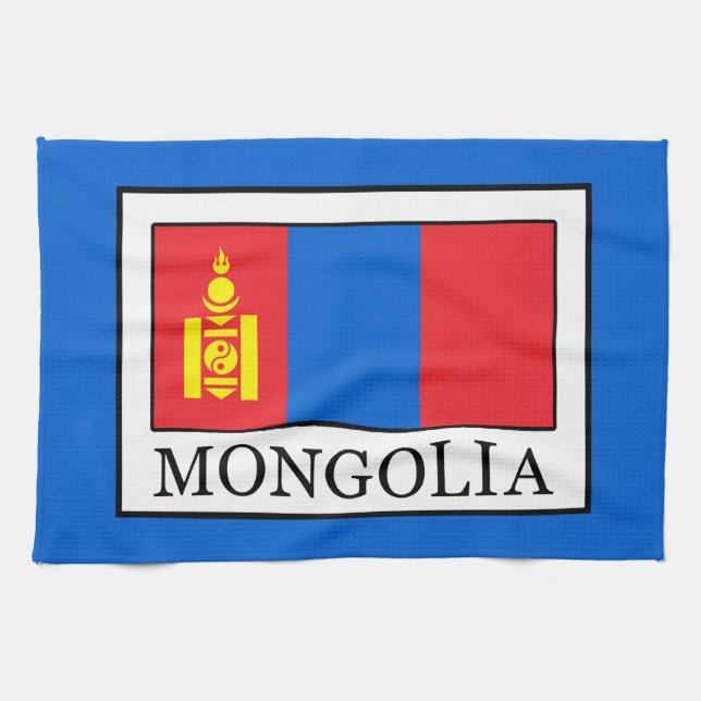 Mongolia Tea Towel (Horizontal)