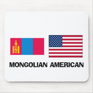 Mongolian American Mouse Pad