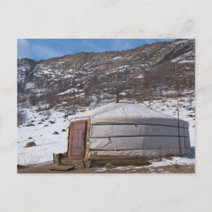 Mongolian Countryside photography Postcard