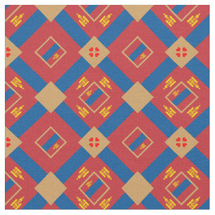 Mongolian Flag & Mongolia Trendy Fabric fashion