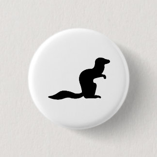 Mongoose Silhouette 3 Cm Round Badge
