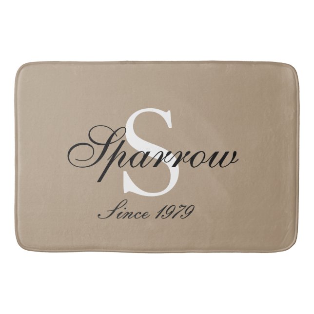 Mongram Bathmat (Front)