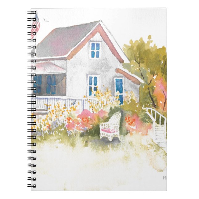 Monhegan Cottage J Kilburn Notebook (Front)