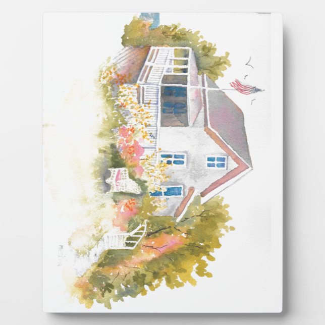 Monhegan Cottage J Kilburn Plaque (Front)