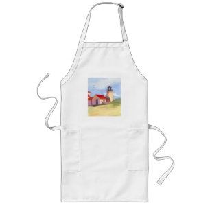 Monhegan Island Lighthouse Apron