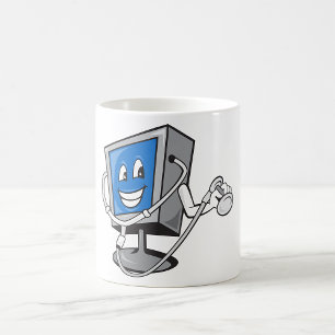 Monitor With A Stethoscope Mug