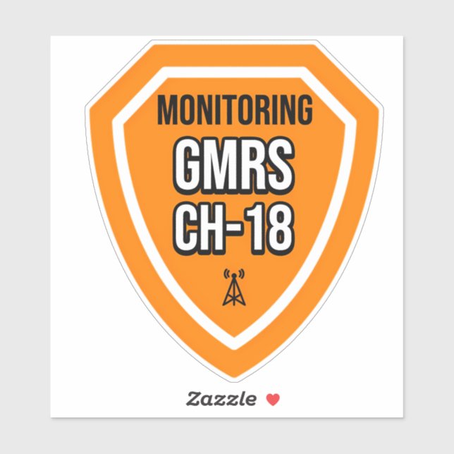 Monitoring GMRS Channel 18 (Sheet)