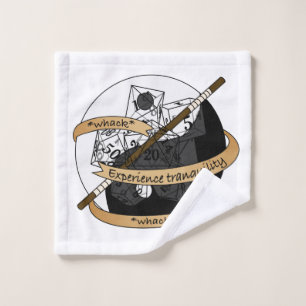 Monk Dice Design Bath Towel Set