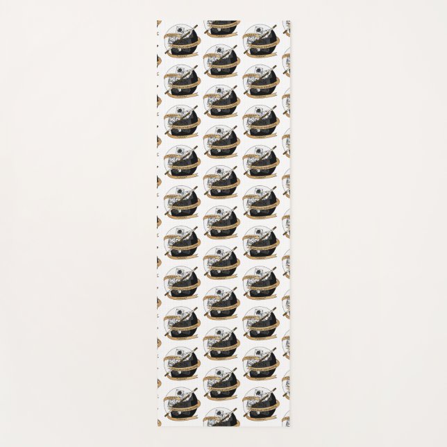 Monk Dice Design Yoga Mat (Front)