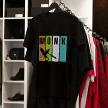 Monk Dungeon Fantasy Role playing Grunge T-Shirt