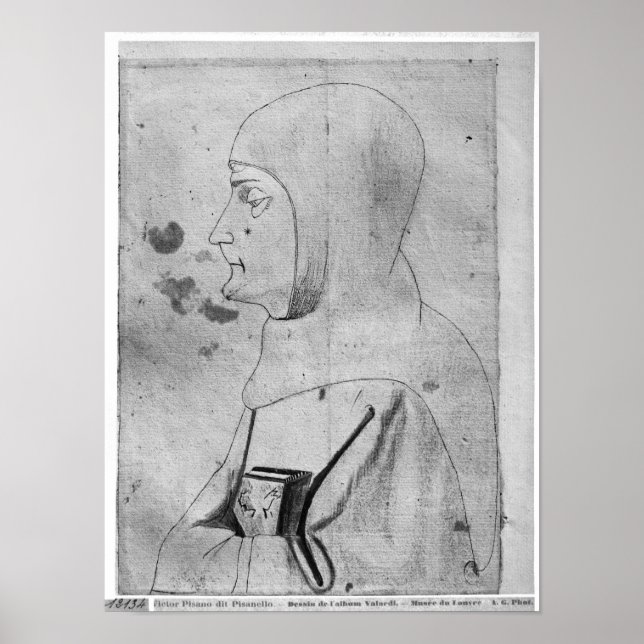 Monk, from the The Vallardi Album Poster (Front)