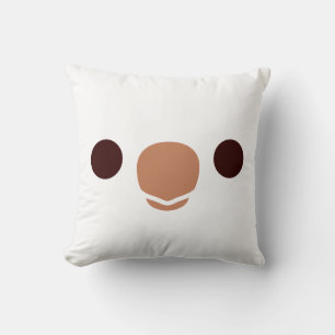 Monk Parakeet (Albino) Cushion