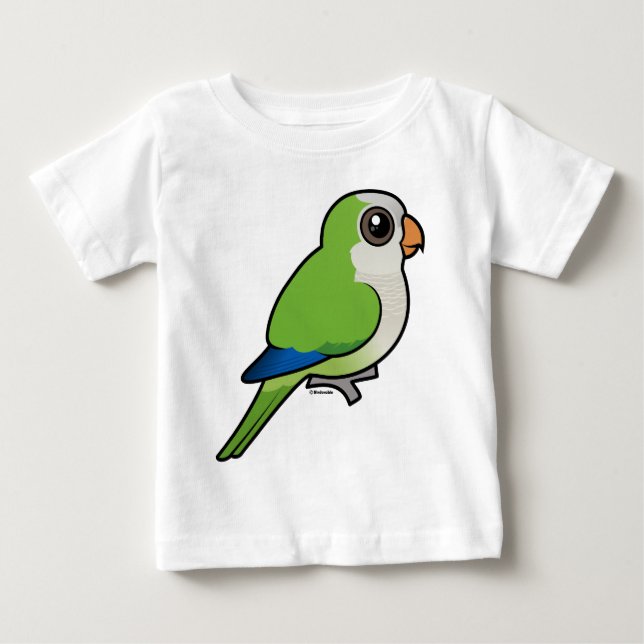 Monk Parakeet Baby T-Shirt (Front)
