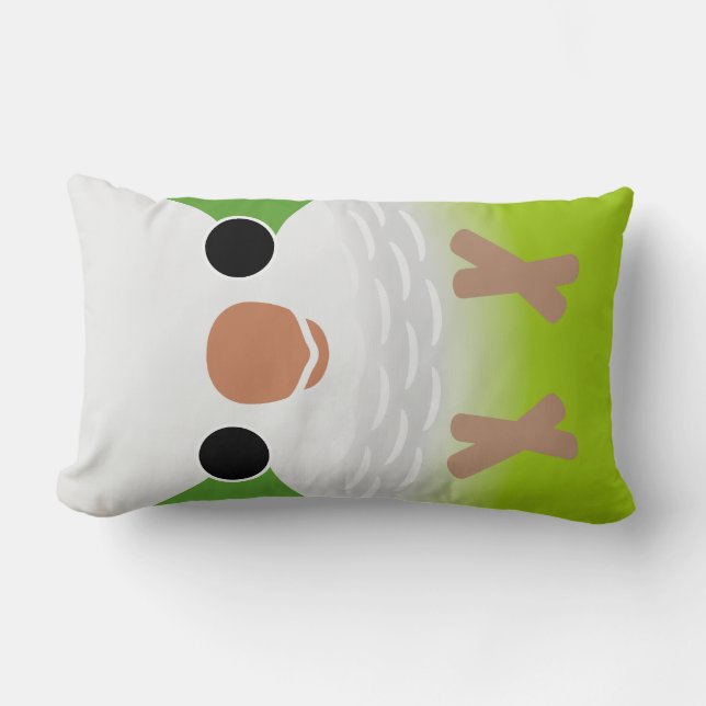 Monk Parakeet Lumbar Cushion (Front)