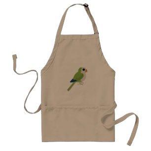 Monk Parakeet Standard Apron