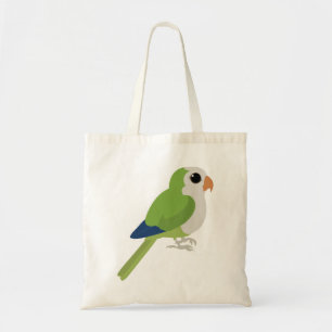 Monk Parakeet Tote Bag