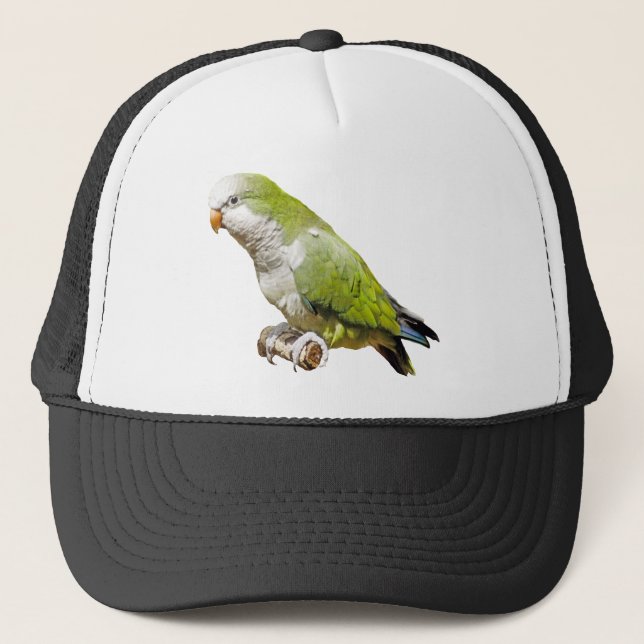 Monk Parakeet Trucker Hat (Front)