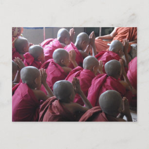 Monk Postcard