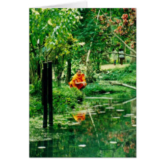 Monk Reflecting, "Monk Reflecting"(c) 2000 by M...