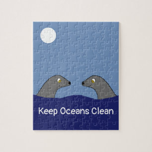 Monk Seals Dating Jigsaw Puzzle