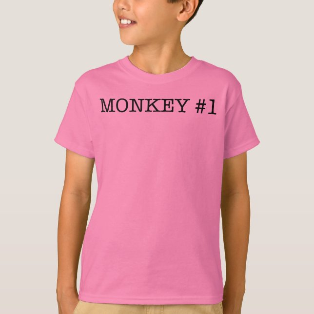 Monkey #1 - TShirt (Front)