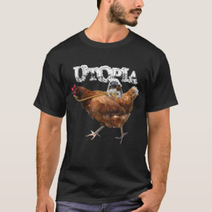 monkey and chicken, UTOPIA T-Shirt