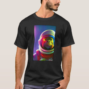 Monkey Ape Animal Astronaut Space Universe Galaxy T-Shirt