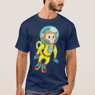 Monkey as Astronaut T-Shirt