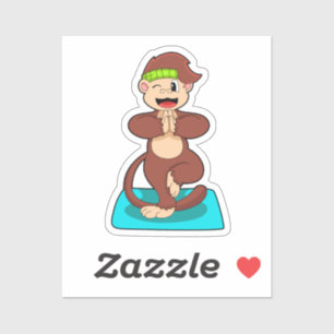 Monkey at Yoga in Standing
