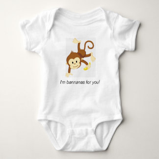 monkey baby outfit baby bodysuit