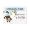 Monkey Baby Shower Diaper Raffle Ticket Insert