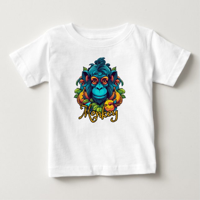 Monkey  baby T-Shirt (Front)