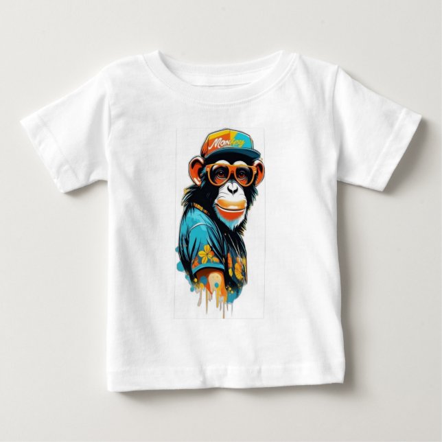 Monkey Baby T-Shirt (Front)