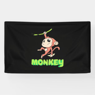 Monkey Banana Banner
