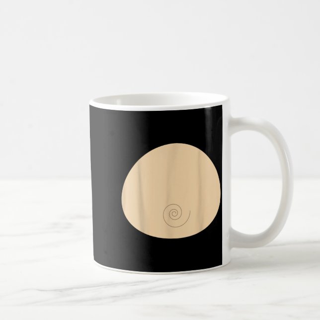 Monkey Belly Shirt Funny Halloween Coffee Mug (Right)